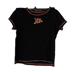 art class baby tee; size large-xl🌺